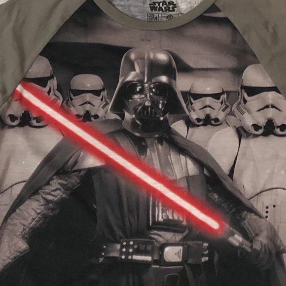 Star Wars T-shirt Darth Vader Millennium Falcon Sm - Picture 9 of 10